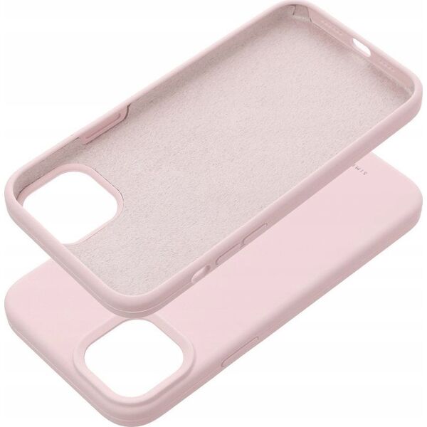 ROAR Futerał Roar Cloud-Skin - do iPhone 15 Plus Jasnoróżowy 13318692 5903396249594