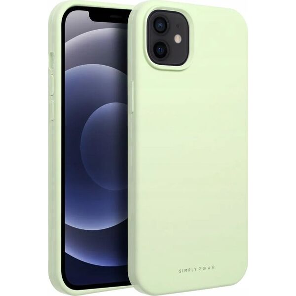 ROAR Futerał Roar Cloud-Skin - do iPhone 12 Jasnozielony 13318700 5903396250422