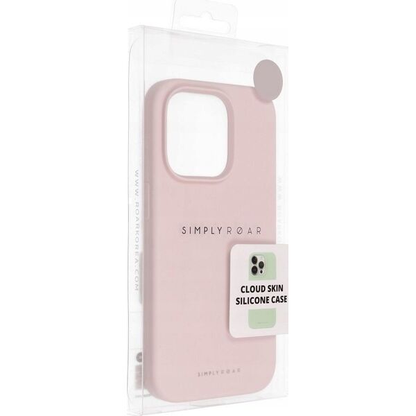 ROAR Futerał Roar Cloud-Skin - do iPhone 14 Pro Max Jasnoróżowy 13318721 5903396249853