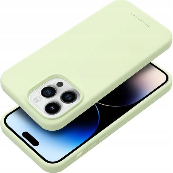 ROAR Futerał Roar Cloud-Skin - do iPhone 14 Pro Max Jasnozielony 13318722 5903396249877
