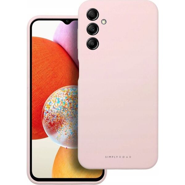 ROAR Futerał Roar Cloud-Skin - do Samsung Galaxy A14 4G / A14 5G Jasnoróżowy 13318723 5903396249525