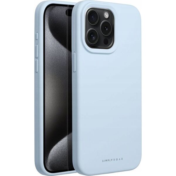 ROAR Futerał Roar Cloud-Skin - do iPhone 15 Pro Max Jasnoniebieski 13318729 5903396249563