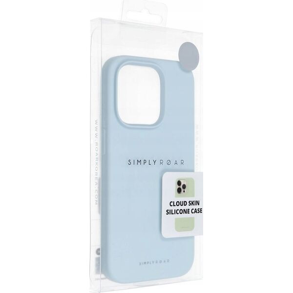 ROAR Futerał Roar Cloud-Skin - do iPhone 15 Pro Max Jasnoniebieski 13318729 5903396249563