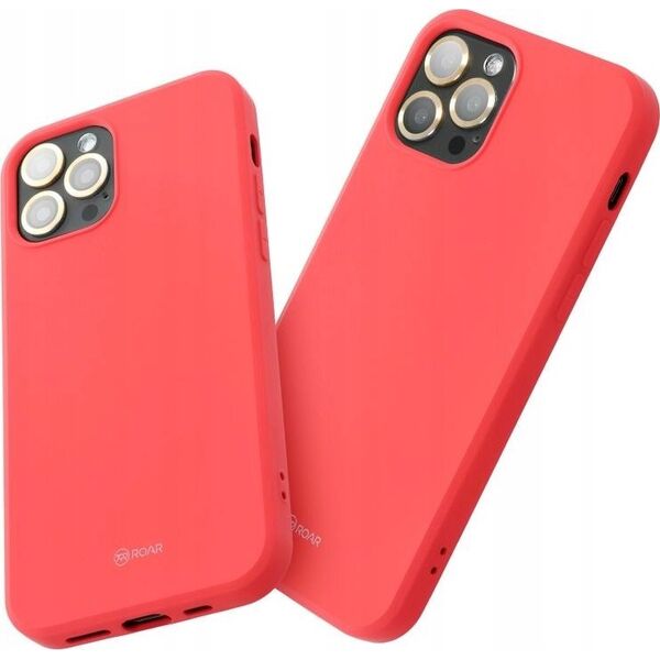 ROAR Futerał Roar Colorful Jelly Case - do iPhone 15 Pro Brzoskwiniowy 13318769 5903396246869