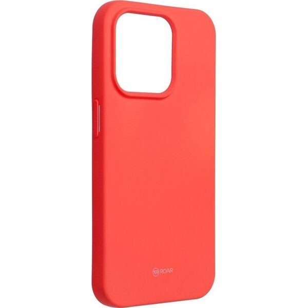 ROAR Futerał Roar Colorful Jelly Case - do iPhone 15 Pro Brzoskwiniowy 13318769 5903396246869