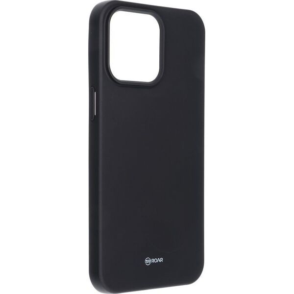 ROAR Futerał Roar Colorful Jelly Case - do iPhone 15 Plus Czarny 13318774 5903396246920