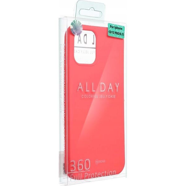 ROAR Futerał Roar Colorful Jelly Case - do iPhone 15 Pro Max Brzoskwiniowy 13318778 5903396246852