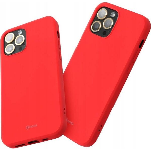 ROAR Futerał Roar Colorful Jelly Case - do iPhone 15 Pro Różowy 13318780 5903396246876