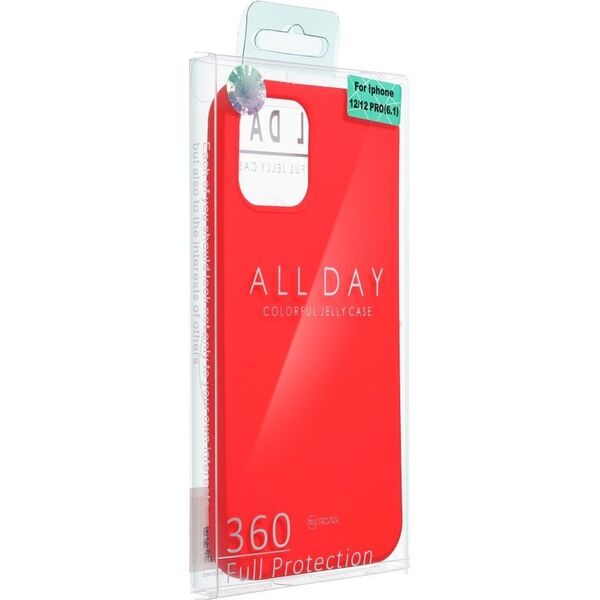 ROAR Futerał Roar Colorful Jelly Case - do iPhone 15 Plus Różowy 13318783 5903396246913