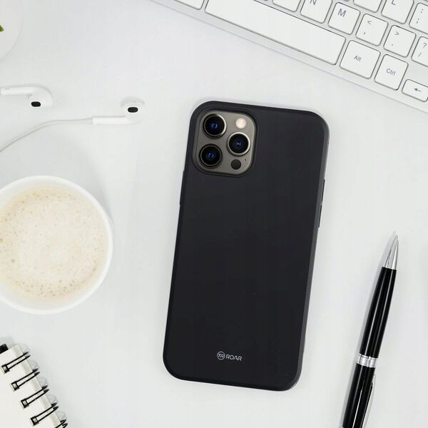 ROAR Futerał Roar Colorful Jelly Case - do iPhone 15 Pro Max Czarny 13318788 5903396246890