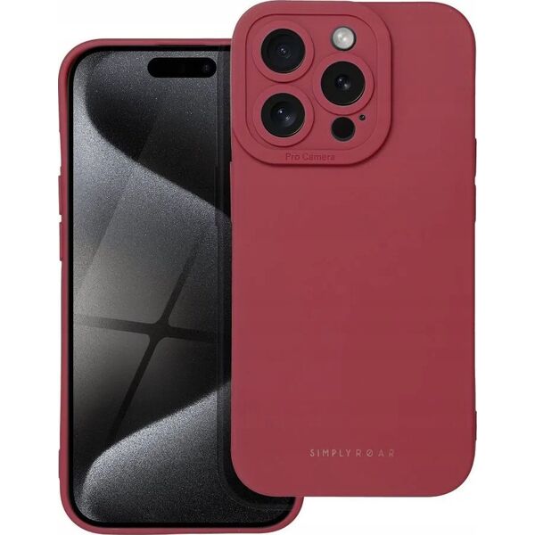 ROAR Futerał Roar Luna Case - do iPhone 15 Pro czerwony 13318793 5903396246708
