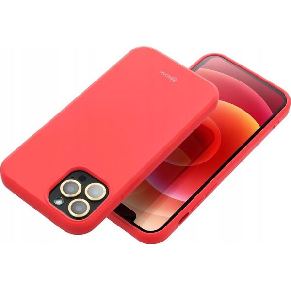 ROAR Futerał Roar Colorful Jelly Case - do iPhone 15 Plus Brzoskwiniowy 13318795 5903396247132
