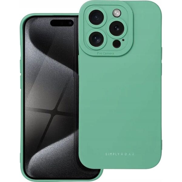 ROAR Futerał Roar Luna Case - do iPhone 15 Pro zielony 13318798 5903396246630