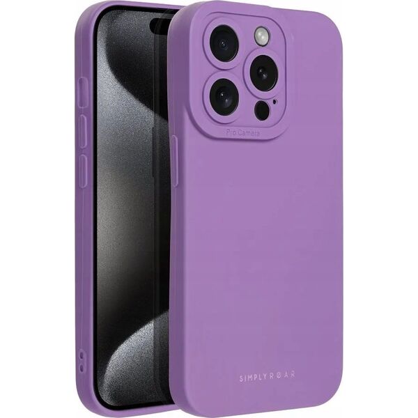 ROAR Futerał Roar Luna Case - do iPhone 15 Pro Fioletowy 13318799 5903396246692