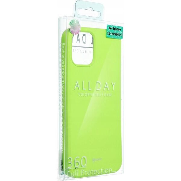 ROAR Futerał Roar Colorful Jelly Case - do iPhone 15 Pro Limonka 13318800 5903396246760