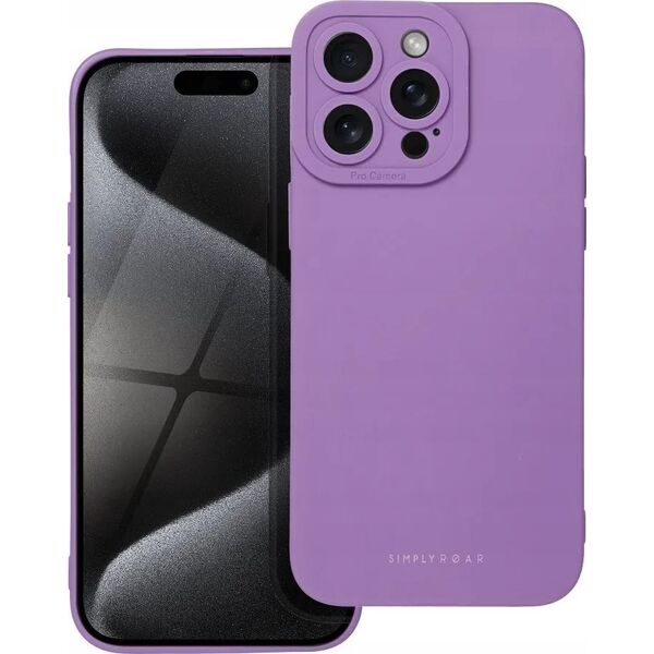 ROAR Futerał Roar Luna Case - do iPhone 15 Pro Max Fioletowy 13318802 5903396246654