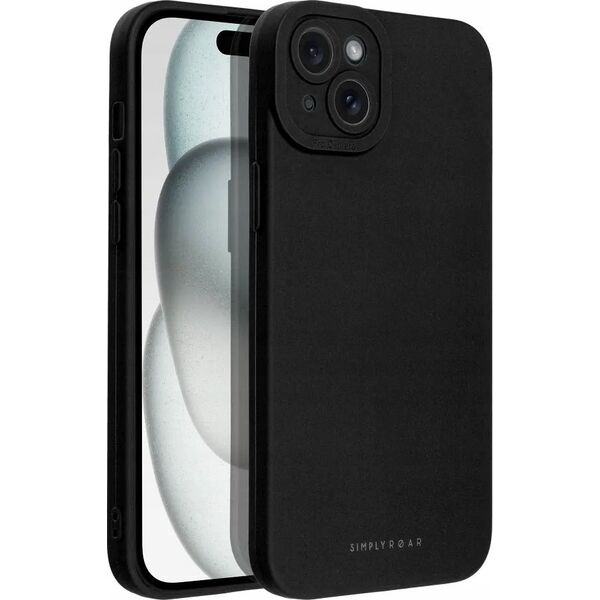 ROAR Futerał Roar Luna Case - do iPhone 15 Plus czarny 13318804 5903396246746