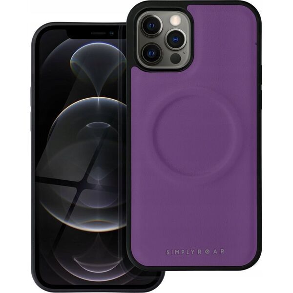 ROAR Futerał Roar Mag Morning Case - do iPhone 12 Pro Fioletowy 13319194 5903396244780