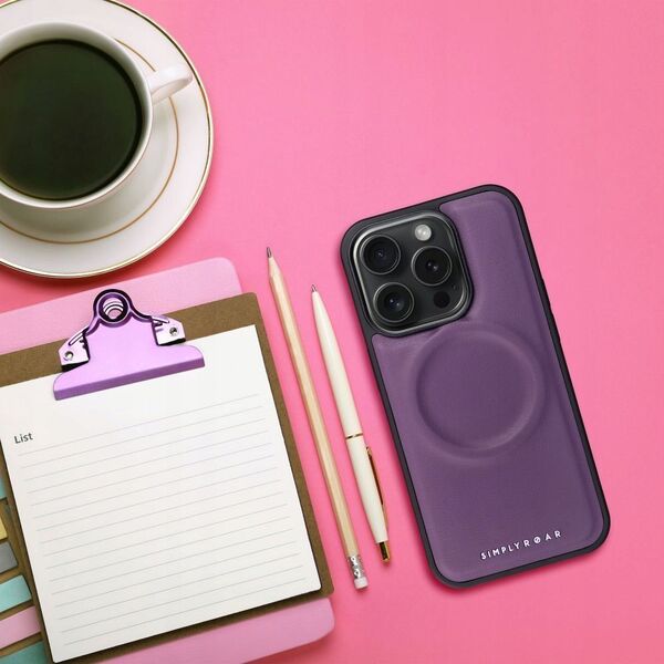 ROAR Futerał Roar Mag Morning Case - do iPhone 12 Pro Fioletowy 13319194 5903396244780