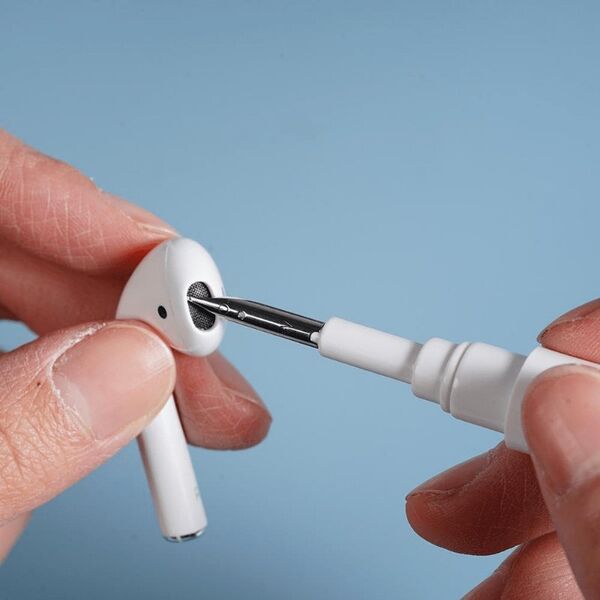 Hurtel Zestaw do czyszczenia słuchawek AirPods biały HURTEL 13330506 9145576277911
