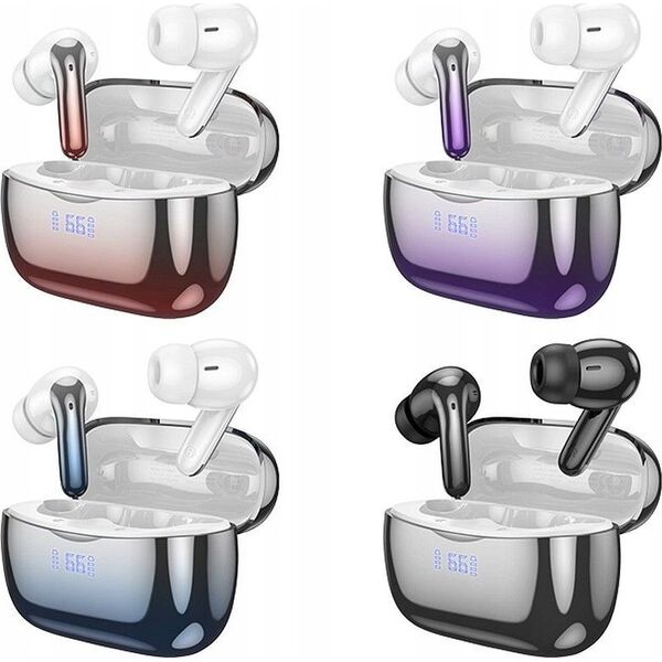 Słuchawki Hoco HOCO słuchawki bezprzewodowe bluetooth TWS ANC+ENC EQ16 niebieskie 13331789 6942007619127