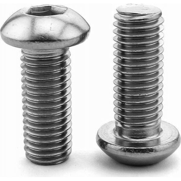 Caymon CAYMON KS500 Śruba M5 x 16mm DIN7985, fosforanowana, czarna + podkładka nylonowe, 100 szt. 13332374 5414795011779