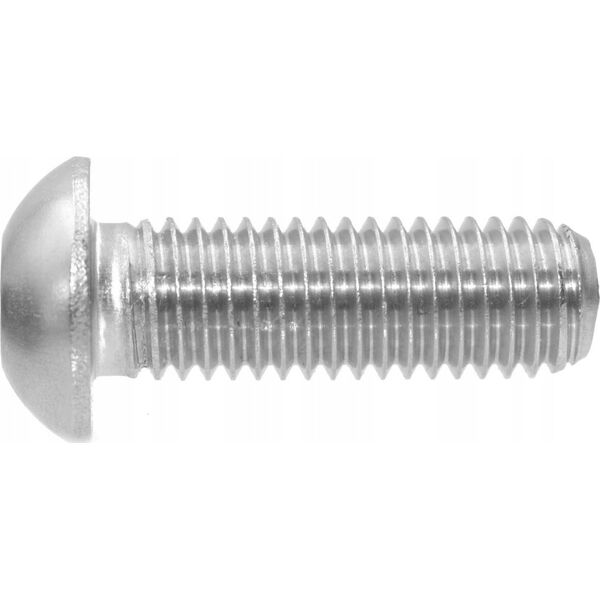 Caymon CAYMON KS500 Śruba M5 x 16mm DIN7985, fosforanowana, czarna + podkładka nylonowe, 100 szt. 13332374 5414795011779