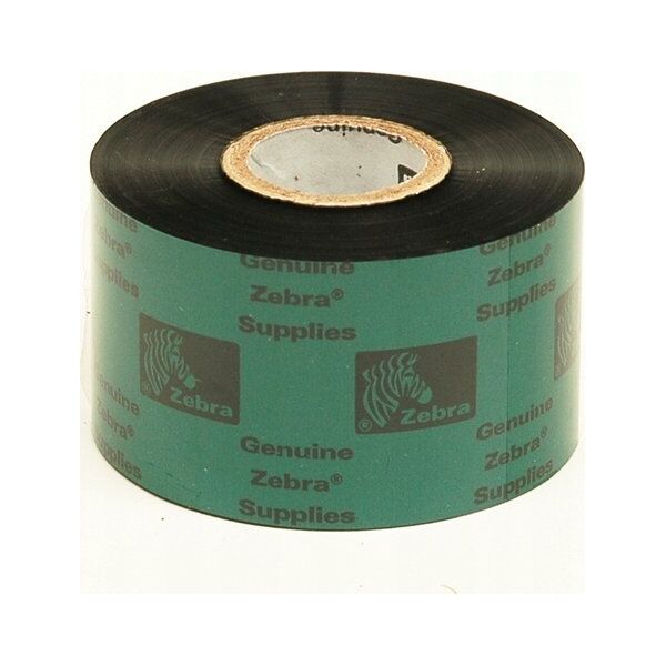 Zebra Resin Ribbon, 40mmx450m (1.57inx1476ft), 5095| High Performance, 25mm (1in) core, 6/box 13332861 8596375001299