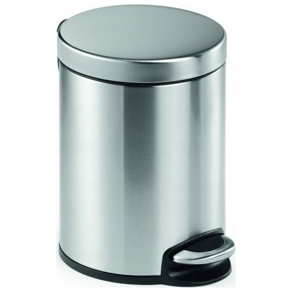 Durable DURABLE Treteimer Kosmetikeimer Edelstahl rund 5 13332899 4005546301969