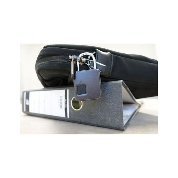 Schwaiger Schwaiger Fingerprint Schloss mit Stahlbügel 13333077 4004005715941