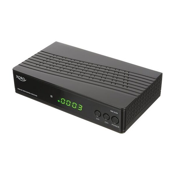 Tuner TV Xoro Xoro HRS 9194, Twin HD DVB-S2 Receiver, schwarz, PVR Ready 13333104 4260427612286