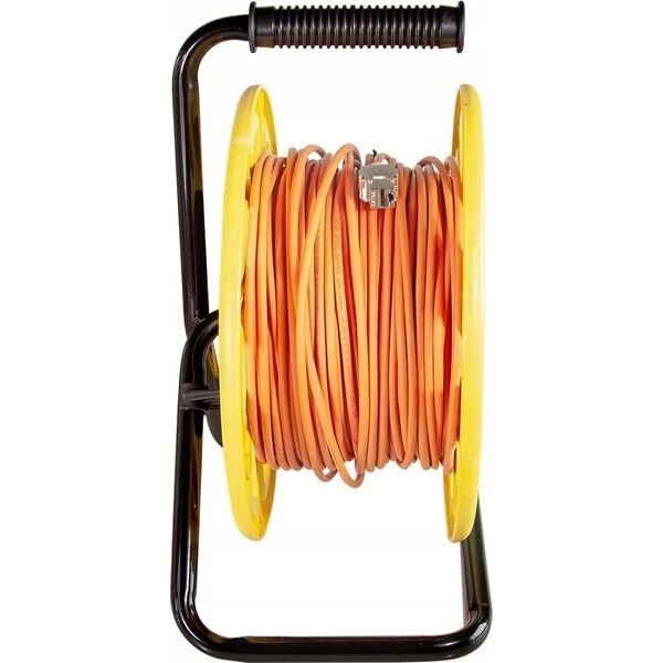 LogiLink LogiLink 500 MHz Netzwerkkabel auf Trommel,Cat6A 60M,orange 13333233 4052792039856