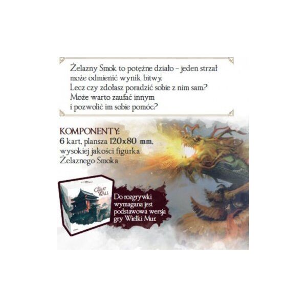 Awaken Realms GRA WIELKI MUR: ŻELAZNY SMOK - dodatek AWAKEN REALMS 13333377 5906660421795