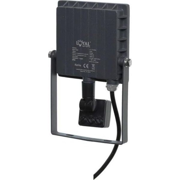 Naświetlacz Loyal Lighting LAMPA Zew. LED Loyal Lighting 2800lm LUMILEDS IP65 4K sensor 13333422 5906721171027