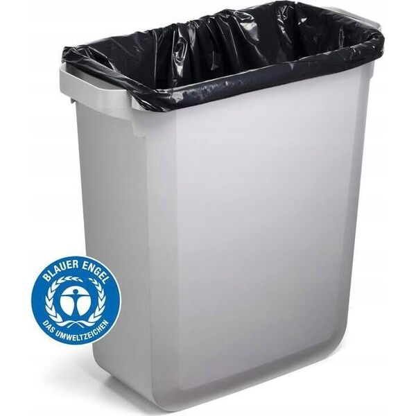 Durable DURABLE Abfallbehälter Durabin ECO 60 Liter rechteckig grau 13333740 4005546732527