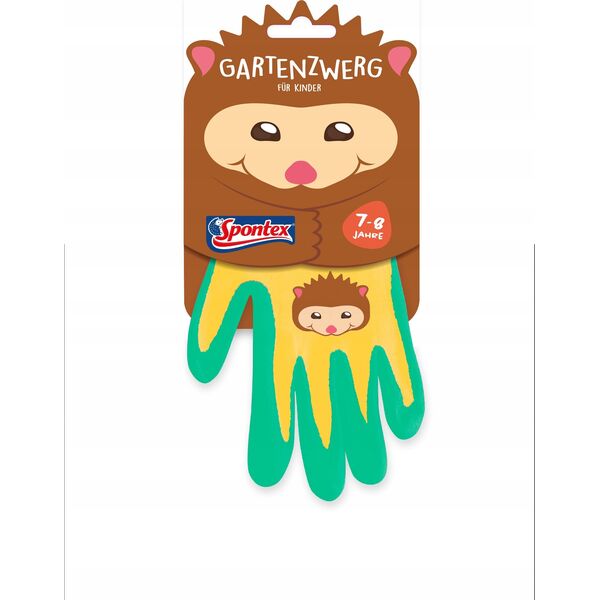 Spontex Spontex Gartenhandschuhe Gartenzwerg für Kinder 7-8 J. 13333908 3384123041742