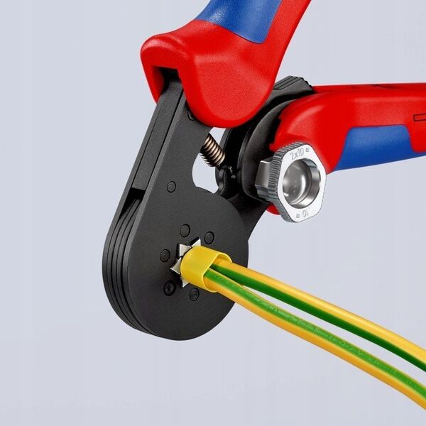 Knipex KNIPEX Automatc Crimping Pliers for Wire End Ferrules 13334341 4003773048497
