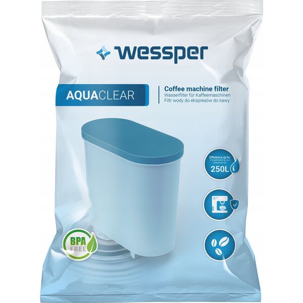 Wessper Filtr wody do ekspresów do kawy Wessper AquaClear 13335700 5902581699114