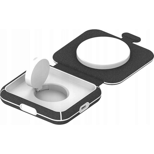 Ładowarka ER ER POWER Snap 2w1 - składana ładowarka podróżna kompatybilna z MagSafe - Gwarancja bezpieczeństwa. Proste raty. Bezpłatna wysyłka od 170 zł. 13336677 8594205632910