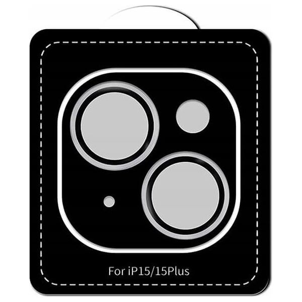 Jcpal Osłona na aparat JCPal Preserver Lens Protector do iPhone 15 / 15 Plus srebrna - Gwarancja bezpieczeństwa. Proste raty. Bezpłatna wysyłka od 170 zł. 13336845 6954661867264