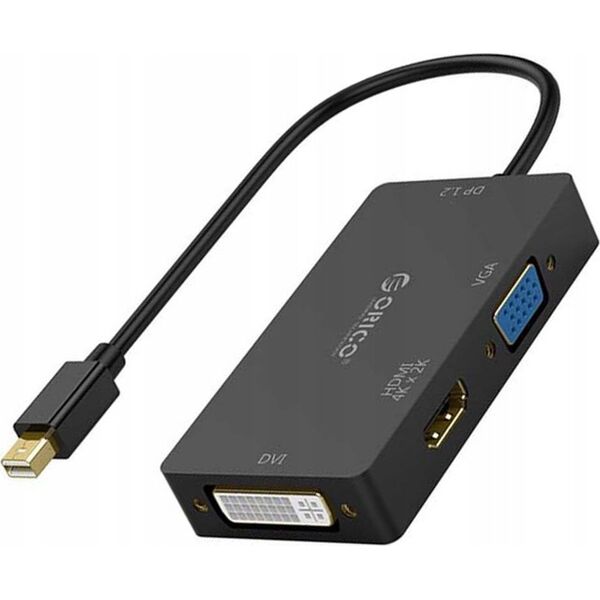 Adapter AV Orico Orico Adapter mini DisplayPort na HDMI, VGA, DVI 13337082 6936761873062