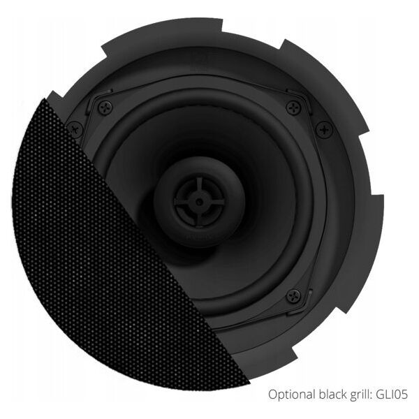 Audac AUDAC CIRA524I/W 2-drożny głośnik sufitowy QuickFit™ 5 1/4" wersja biała, 8Ω i 24 W przy 100 V 13338761 5414795047846