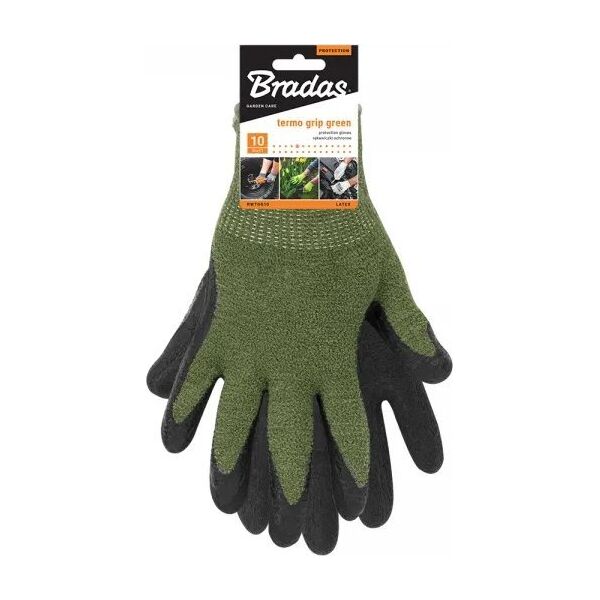 Bradas Rękawice ochronne TERMO GRIP GREEN lateks , rozmiar 9 Bradas 13339040 5907544446552