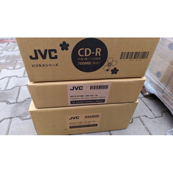 JVC JVC CD-R 700MB 52X SP*50 701715JCK0017 13339117 4719303513303