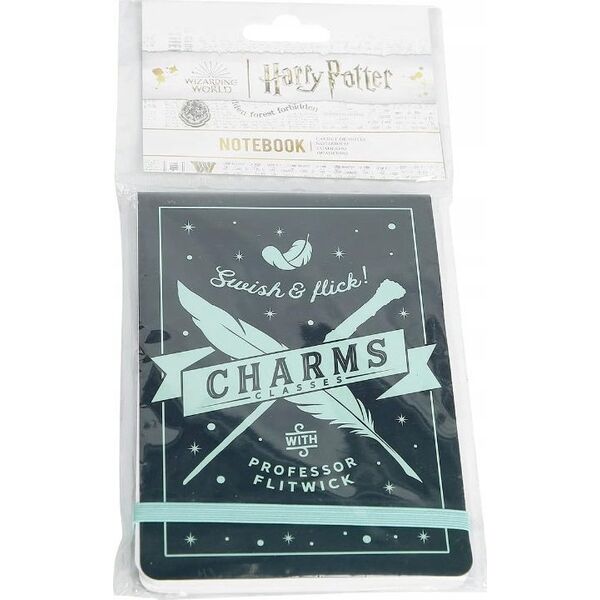 Harry Potter Harry Potter - Notatnik kieszonkowy z gumką 13,5x9,5 cm 13339729 5055453495779