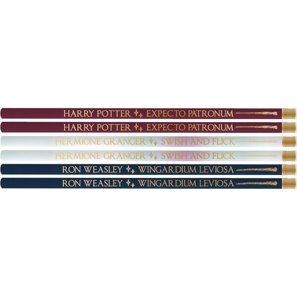 Harry Potter Harry Potter - Zestaw ołówków w pudełku Wands 6 szt. 13339819 5055453486593