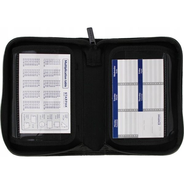 Piórnik Starpak PIORNIK 1ZAM 2KLAP PIXEL SZARY STK-35 PB 12/48 13340214 5905523616958