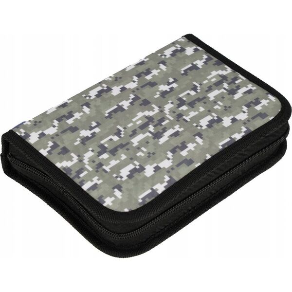 Piórnik Starpak PIORNIK 1ZAM 2KLAP PIXEL SZARY STK-35 PB 12/48 13340214 5905523616958