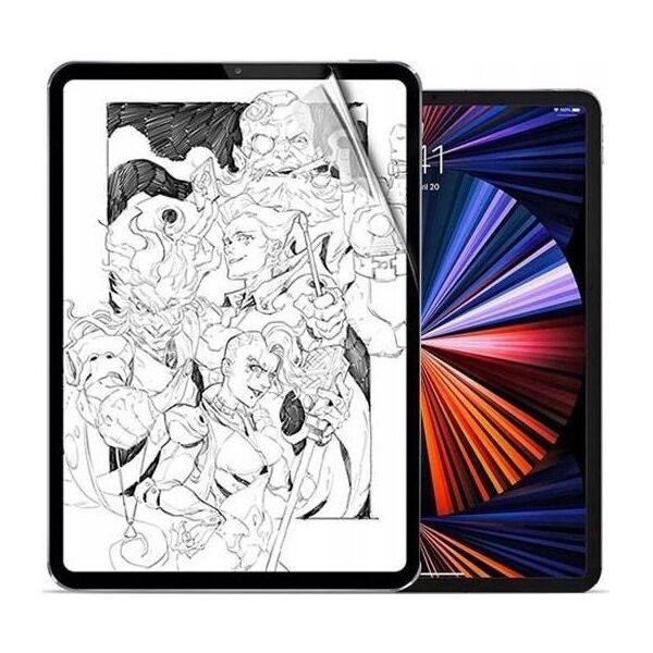 Jcpal Elektrostatyczna osłona ekranu imitująca papier JCPal PaperTech Flex Paper Texture Screen Protector - do iPad 10,9" 2022 - Gwarancja bezpieczeństwa. Proste raty. Bezpłatna wysyłka od 170 zł. 13341182 6954661868711