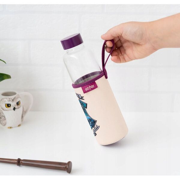 Harry Potter Harry Potter - Butelka na wodę ze szkła 500 ml (Hogwarts) 13341510 8435497271923